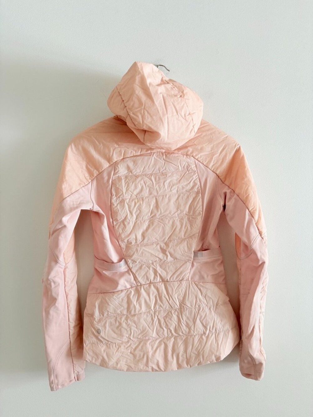 Lululemon Down for It All Jacket Pink Mist Size 6 - Picture 8 of 9